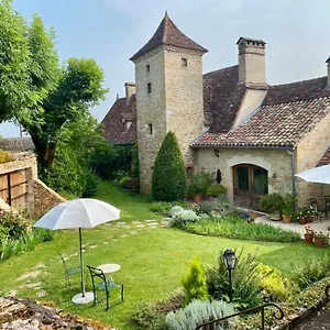 Manoir De Rieuzal Frühstückspension Loubressac
